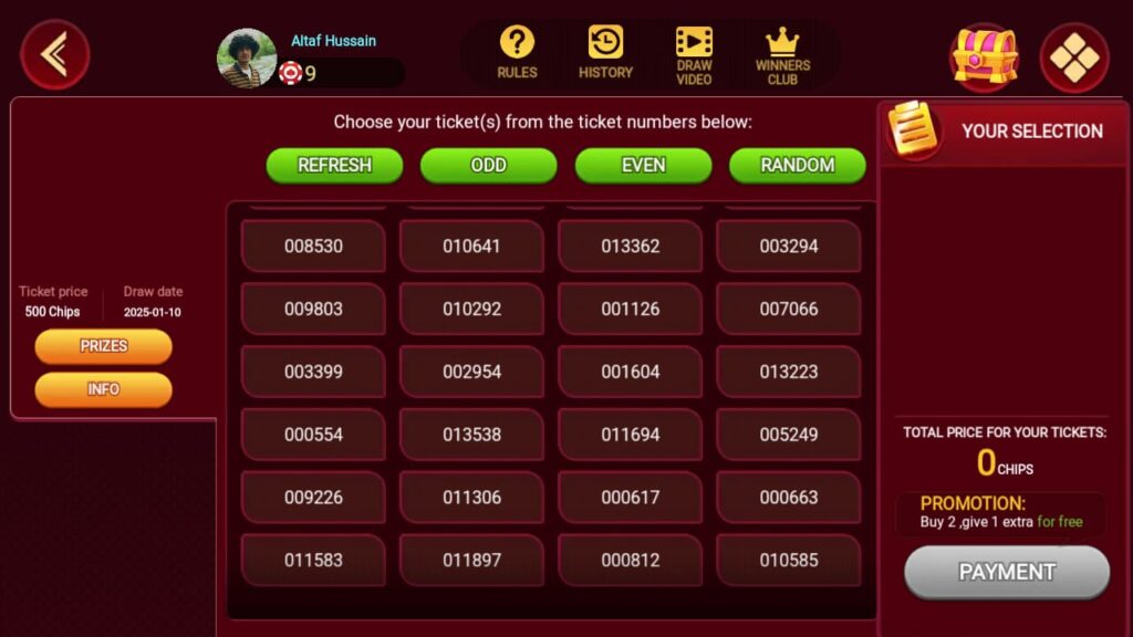 S9 Rich Ticket